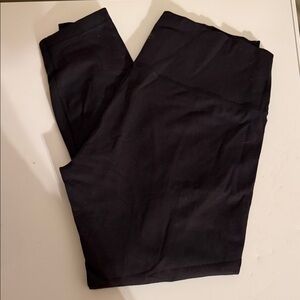 Lululemon size 10 leggings with gummy logo. Cotton leggings. 25” inch inseam